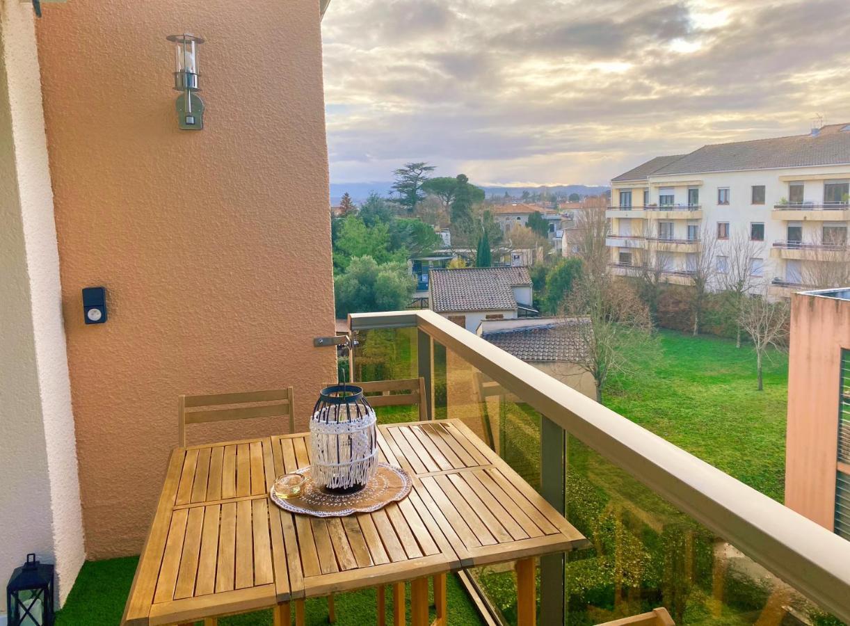 L'Alcove - T2 Calme, Terrasse & Parking Prive Appartement Castres  Buitenkant foto