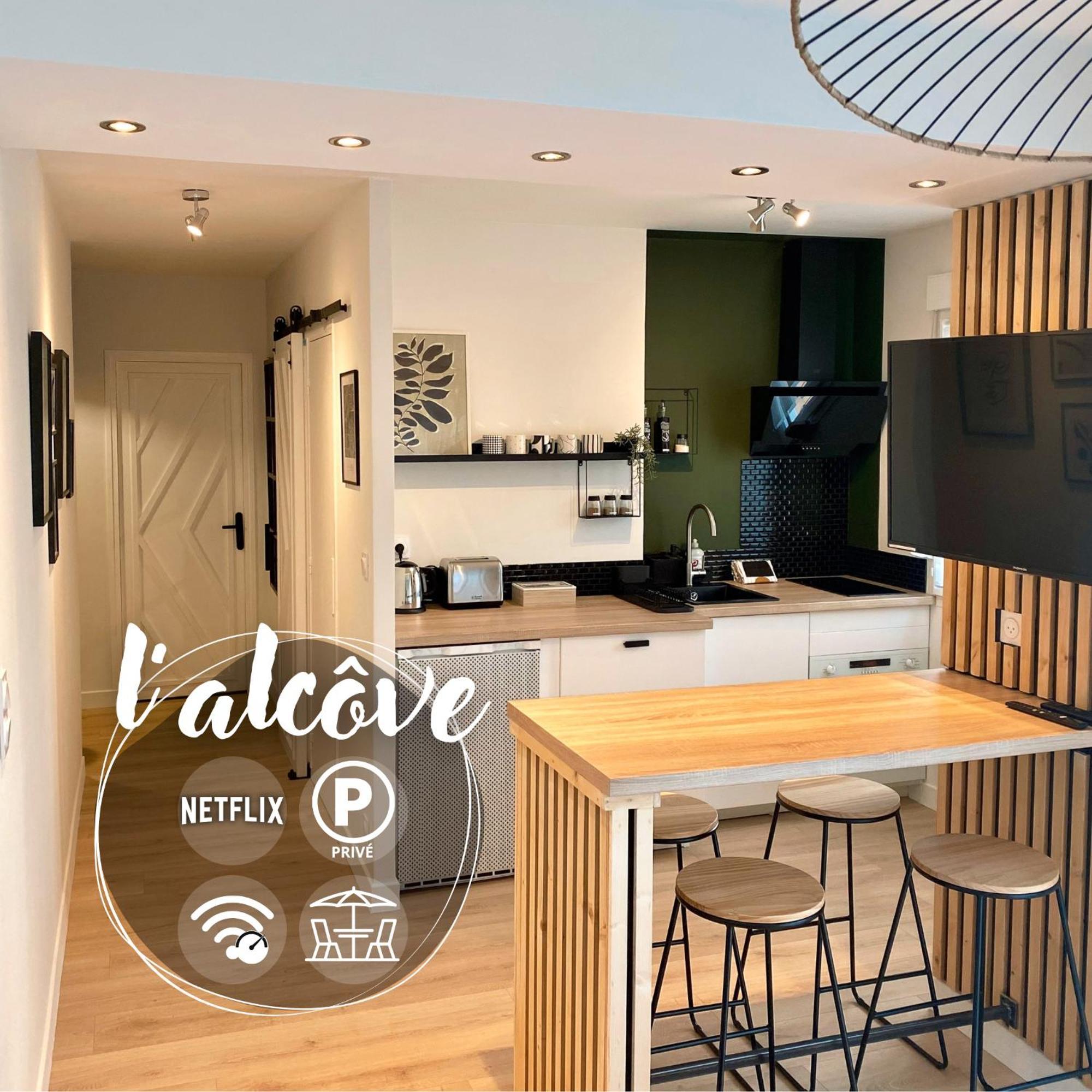 L'Alcove - T2 Calme, Terrasse & Parking Prive Appartement Castres  Buitenkant foto